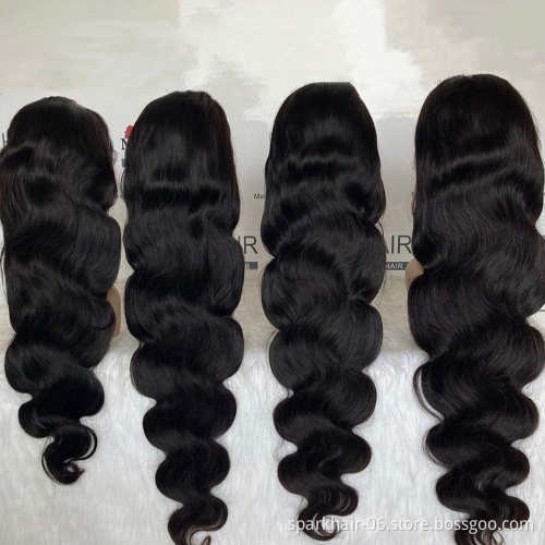 Front Human Hair Wigs Perruque Cuticle Aligned Hair Wigs Straight Wave Wig Remy Hair for Black Brazilian 13x4 HD Lace Women Long